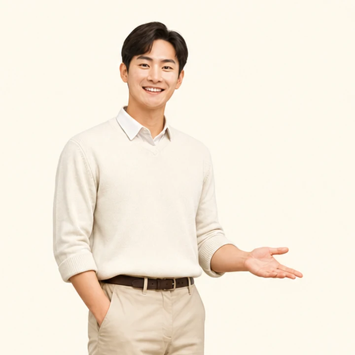 SUV 장기렌트 비교 상담 신청을 안내하는 담당자